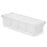 Fridge Organiser White Transparent Plastic 37,5 x 9 x 14,3 cm (12 Units)