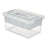 Multi-use Box Grey Transparent Plastic 5 L 29,5 x 14,5 x 19,2 cm (6 Units)