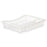 Draining Rack for Kitchen Sink White Plastic 45,5 x 8 x 36,5 cm (12 Units)