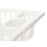 Draining Rack for Kitchen Sink White Plastic 45,5 x 8 x 36,5 cm (12 Units)