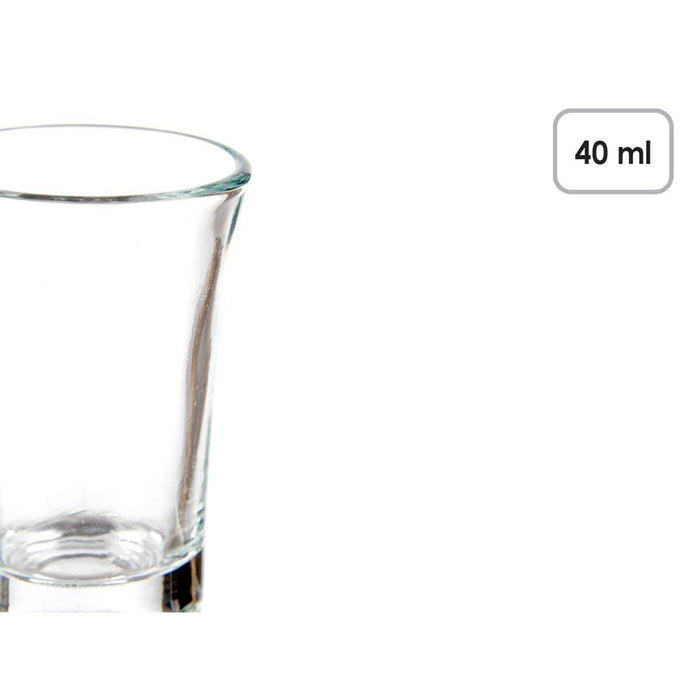 Set of Shot Glasses Glass 40 ml (24 Units)