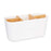 Toothbrush Holder White Bamboo polypropylene 21 x 10 x 9 cm (6 Units)