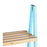 Bathroom Shelves Blue Natural Bamboo Pine 40 x 109,3 x 30 cm