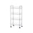 Vegetable trolley Silver Metal Plastic 37 x 27 x 82,5 cm (4 Units)