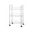 Vegetable trolley Silver Metal Plastic 37 x 27 x 62,3 cm (4 Units)