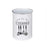 Pot for Kitchen Utensils Metal 13 x 17,5 x 13 cm (6 Units)