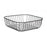 Fruit Bowl Black Metal 30 x 9,3 x 30 cm (6 Units)