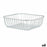 Fruit Bowl Silver Metal 30 x 9 x 30 cm (6 Units)
