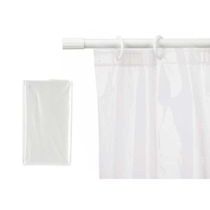 Bath Set Transparent PVC Polyethylene EVA (12 Units)