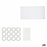 Bath Set White PVC Polyethylene EVA (12 Units)