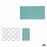 Bath Set Green PVC Polyethylene EVA (12 Units)