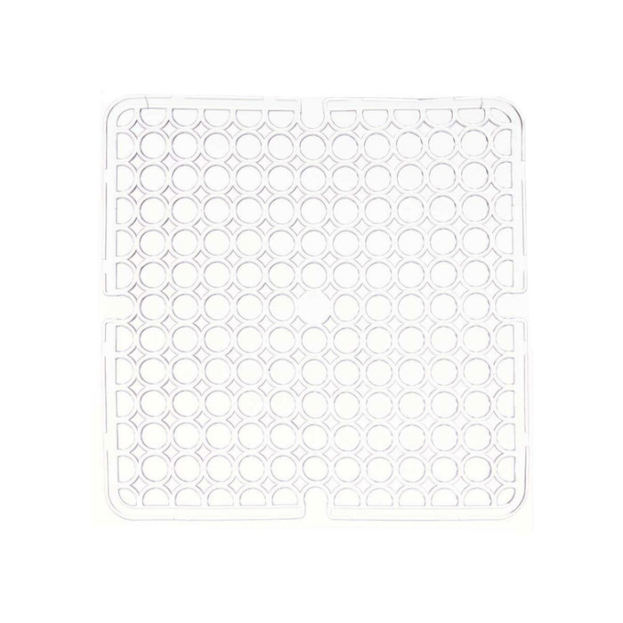 Mat Sink Transparent Plastic 28 x 0,1 x 28 cm (12 Units)