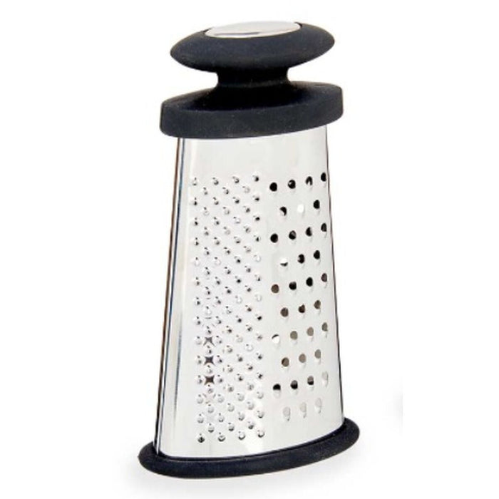 Grater Black Silver Stainless steel TPR 9 x 15,5 x 4,2 cm (12 Units)