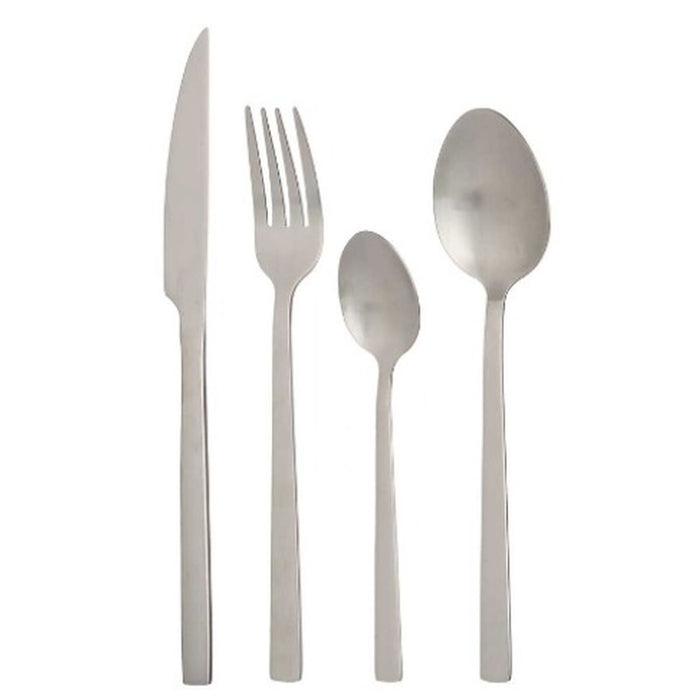 Cutlery Set Matt Silver Stainless steel (6 Units)