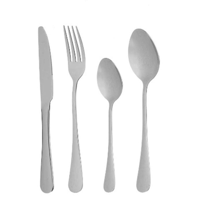 Cutlery Set Silver Stainless steel (6 Units)