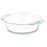 Serving Platter With handles Transparent Borosilicate Glass 800 ml 19,8 x 5,4 x 17,4 cm (18 Units)