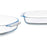 Serving Platter With handles Transparent Borosilicate Glass 3,8 L 38 x 6,5 x 25,4 cm (6 Units)