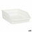 Fridge Organiser White Plastic 26 x 9,3 x 30,5 cm (24 Units)