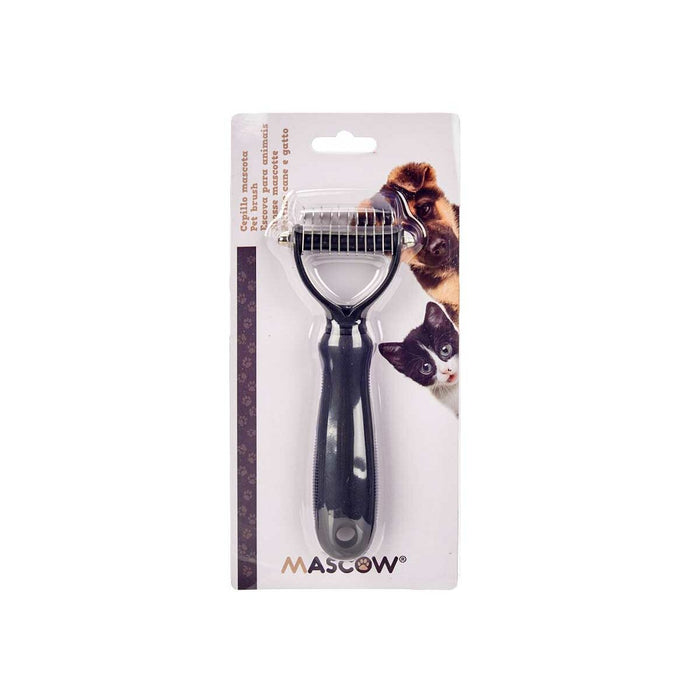 Dog Brush Black 11 x 23 x 3 cm (24 Units)