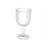 Wineglass Stripes Transparent Glass 370 ml (6 Units)