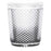 Glass Diamond Transparent Anthracite Glass 300 ml (6 Units)