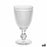 Wineglass Diamond Transparent Glass 256 ml (6 Units)