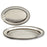 Tray Silver Stainless steel 40 x 2,5 x 26,5 cm (24 Units)