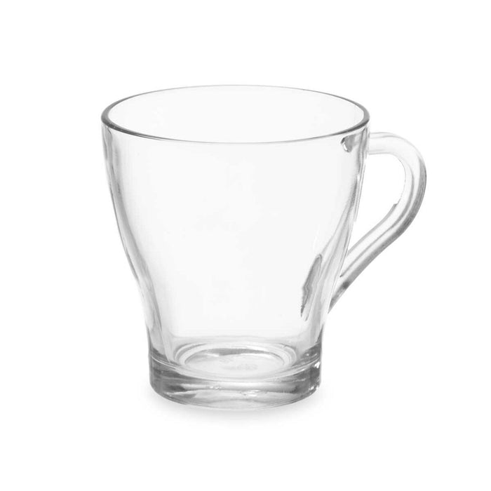 Cup Transparent Glass 280 ml (24 Units)