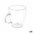 Mug Transparent Borosilicate Glass 270 ml (24 Units)