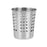 Cutlery Organiser Silver Steel 12,5 x 14,5 x 12,5 cm (24 Units)