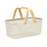 Basket White Wood Metal 42,5 x 18 x 26,5 cm (6 Units)