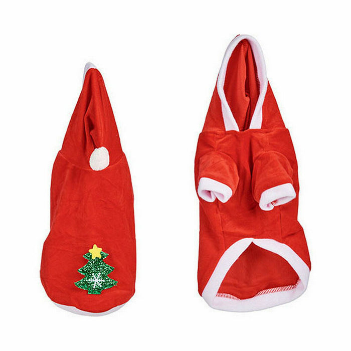 Dog Costume Father Christmas L Red (12 Units)