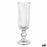 Champagne glass Stripes Transparent Glass 160 ml (6 Units)