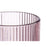 Glass Stripes Pink Crystal 270 ml (6 Units)