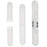 Toothbrush Holder Transparent polypropylene 20 x 2 x 3 cm (24 Units)