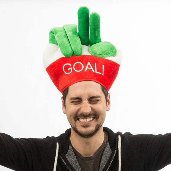 Italian Flag Cap with Fingers