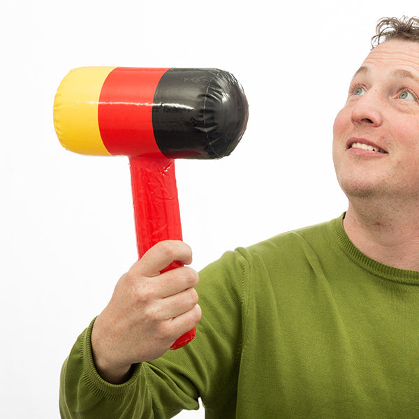 German Flag Inflatable Hammer