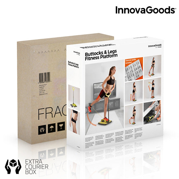 InnovaGoods Buttocks & Legs Fitness Platform with Exercise Guide