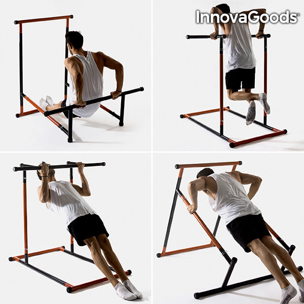 InnovaGoods Full Body Pull-Up Station with Exercise Guide