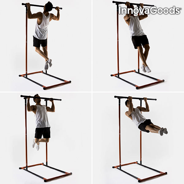 InnovaGoods Full Body Pull-Up Station with Exercise Guide