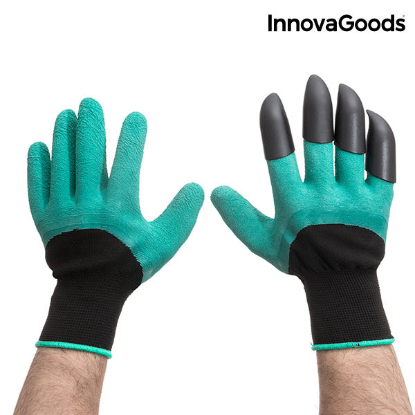 InnovaGoods Gardening Gloves with Claws