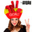 Th3 Party Spanish Flag Cap with Fingers