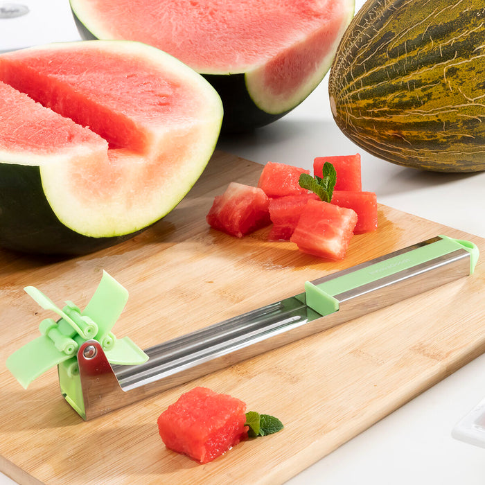 Watermelon Cube Cutter Cutmil InnovaGoods V0103449 Stainless steel (Refurbished A)