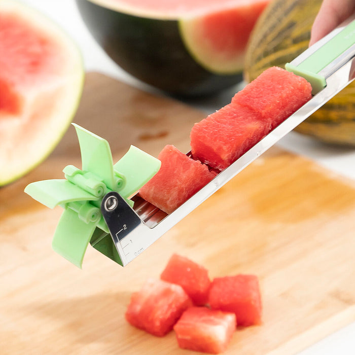 Watermelon Cube Cutter Cutmil InnovaGoods V0103449 Stainless steel (Refurbished A)