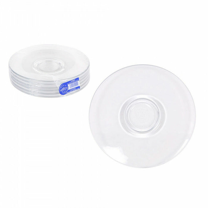 Plate set Duralex Caprice 6 Pieces 14 x 1,5 cm (12 Units)